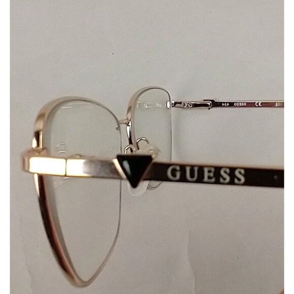 GUESS GU2779 032 Gold Metal Cat Eye Optical Eyeglasses Frame Only 55-14-140 2779 - Picture 5 of 7